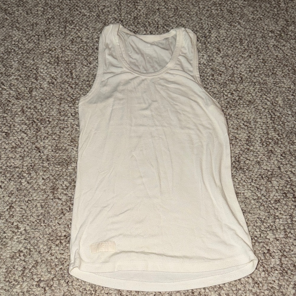 SET Active Cream Tank Top